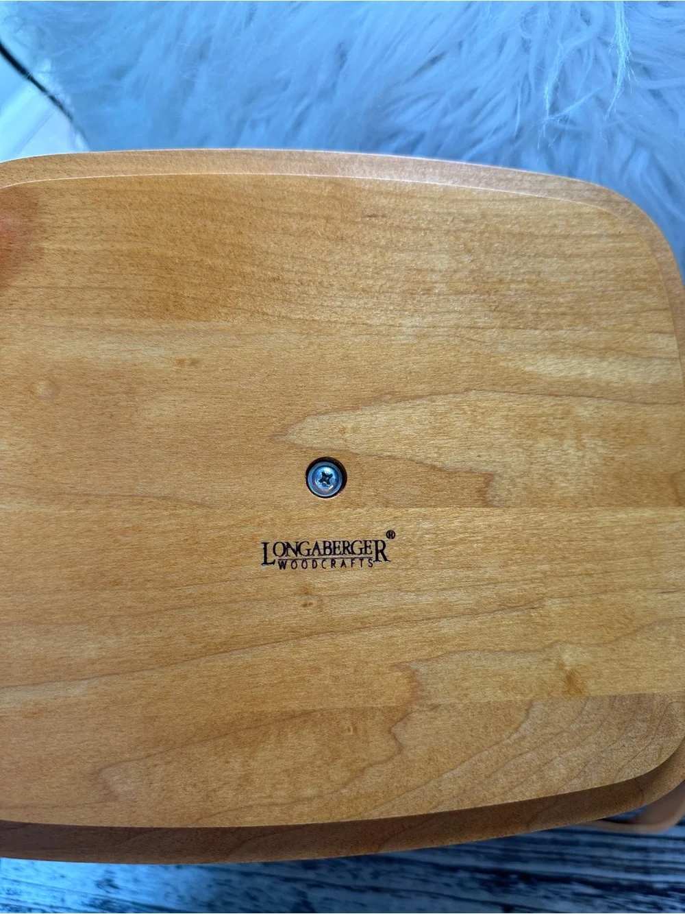 Longaberger Harbor Basket 1998 Collectors Edition w/ Wooden Lid - Original Box